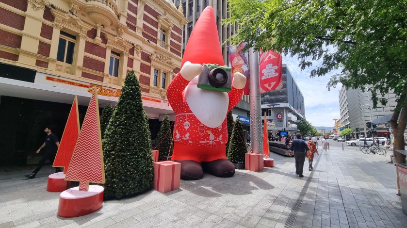 Rundle Mall Santa