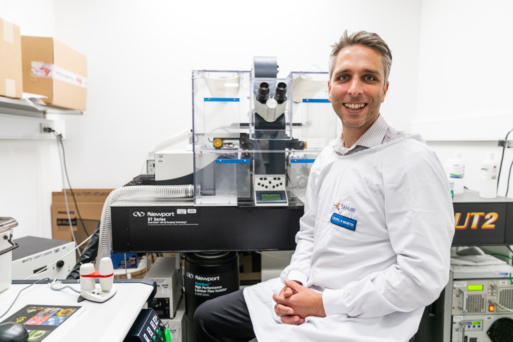 Dr Tim Sargeant is a researcher at SAHMRI medical research