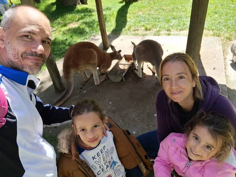 Giosuè and his family exploring Adelaide, South Australia, Committee for Adelaide