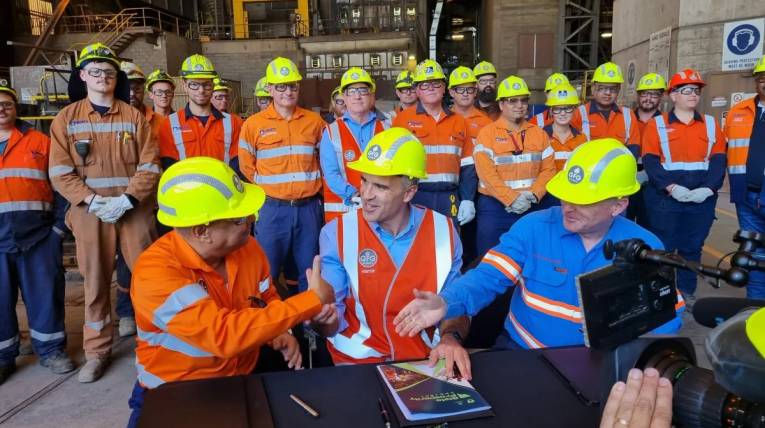 Whyalla steelworks agreements