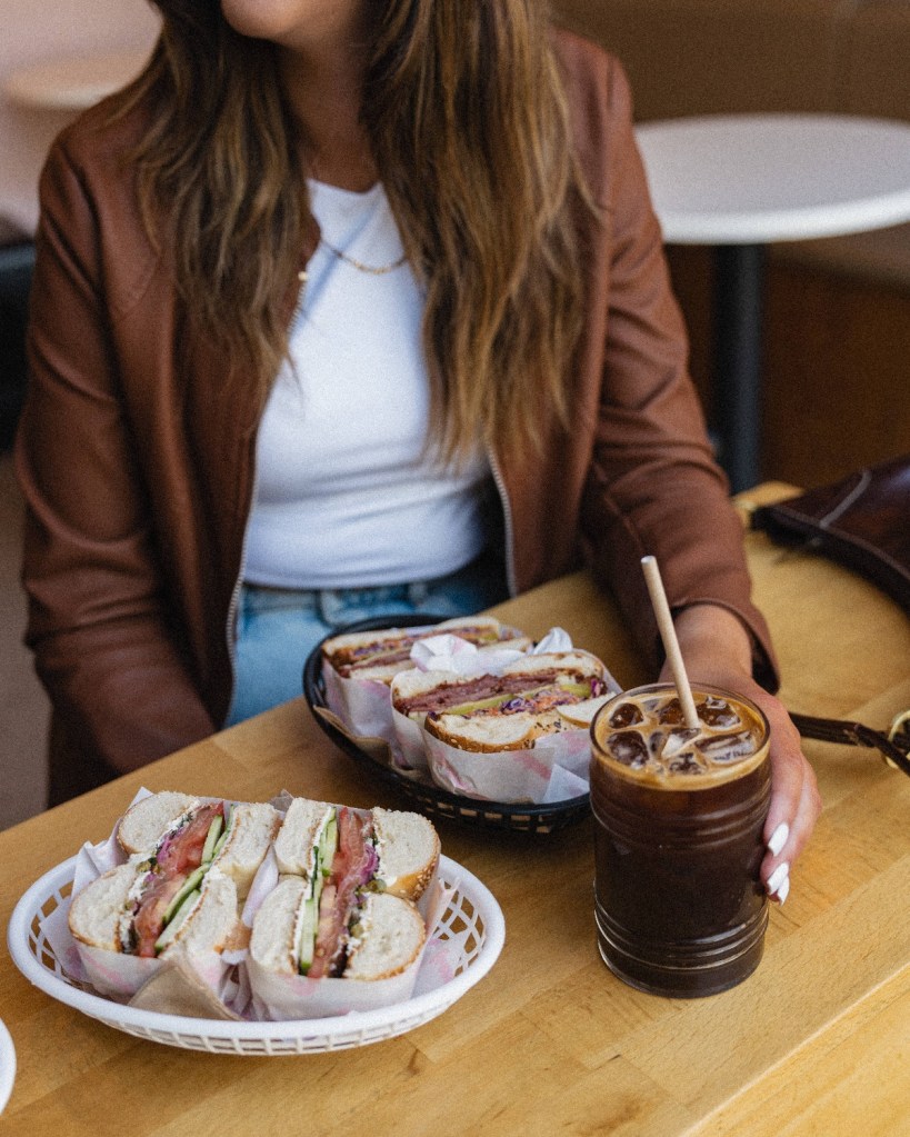Frankly Bagels is just off Churchill Road, Prospect
