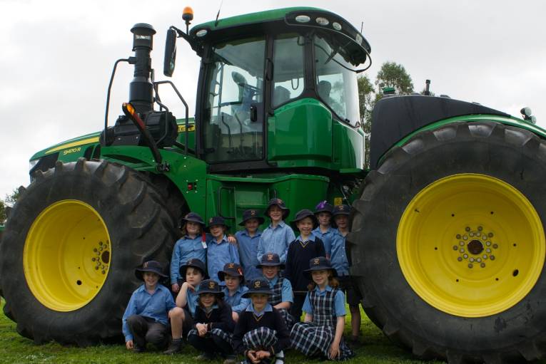 Students from Mary MacKillop school in Penola