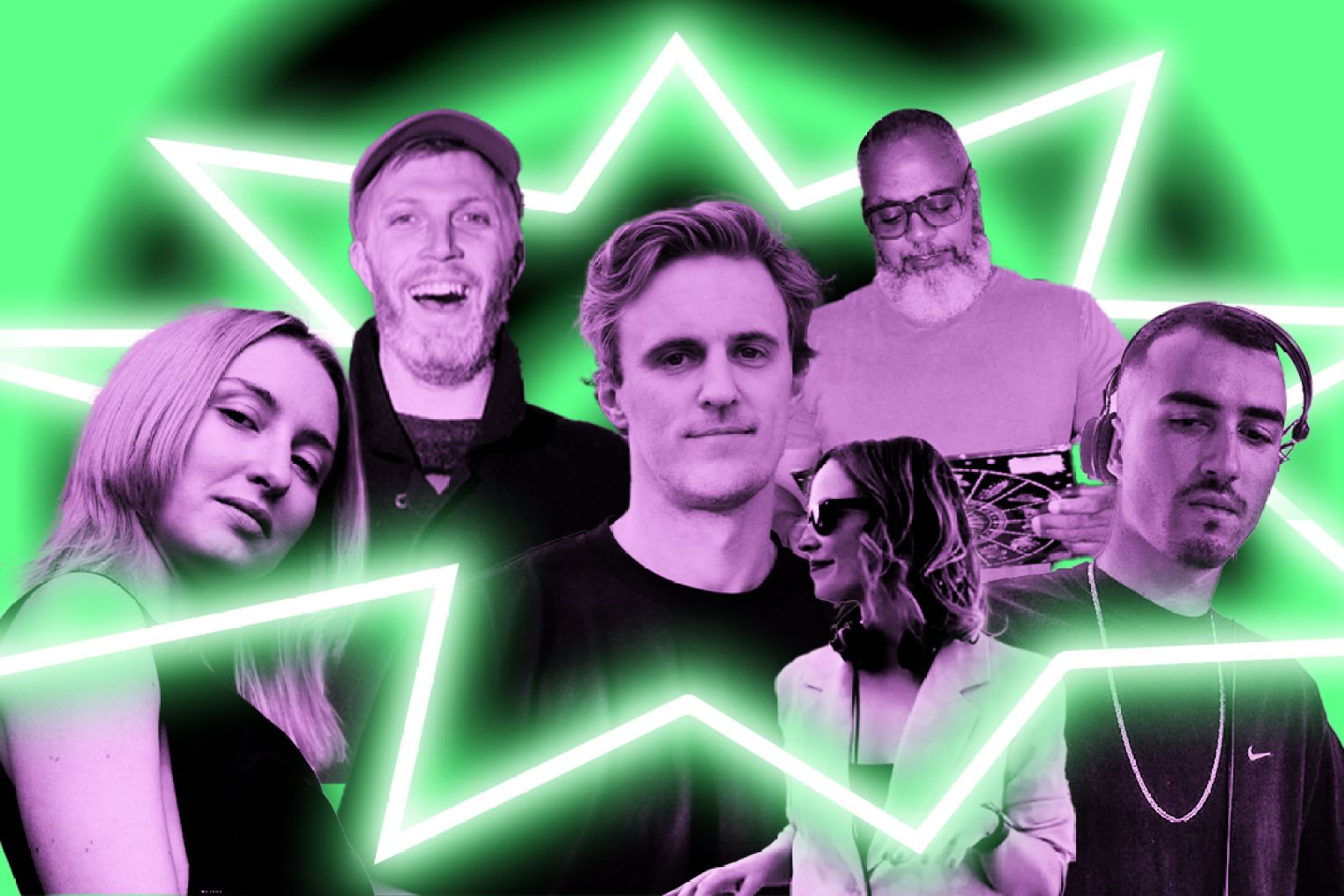 A stacked lineup of local, interstate and international DJs will play a series of parties in the Adelaide parklands over Spring and Summer. Graphic: Jayde Vandborg/CityMag