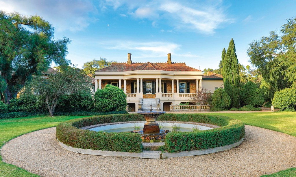 The 1861 homestead has undergone some changes to its layout over the years, the most significant being that the main entry was flipped around; this is now the home’s back entrance.