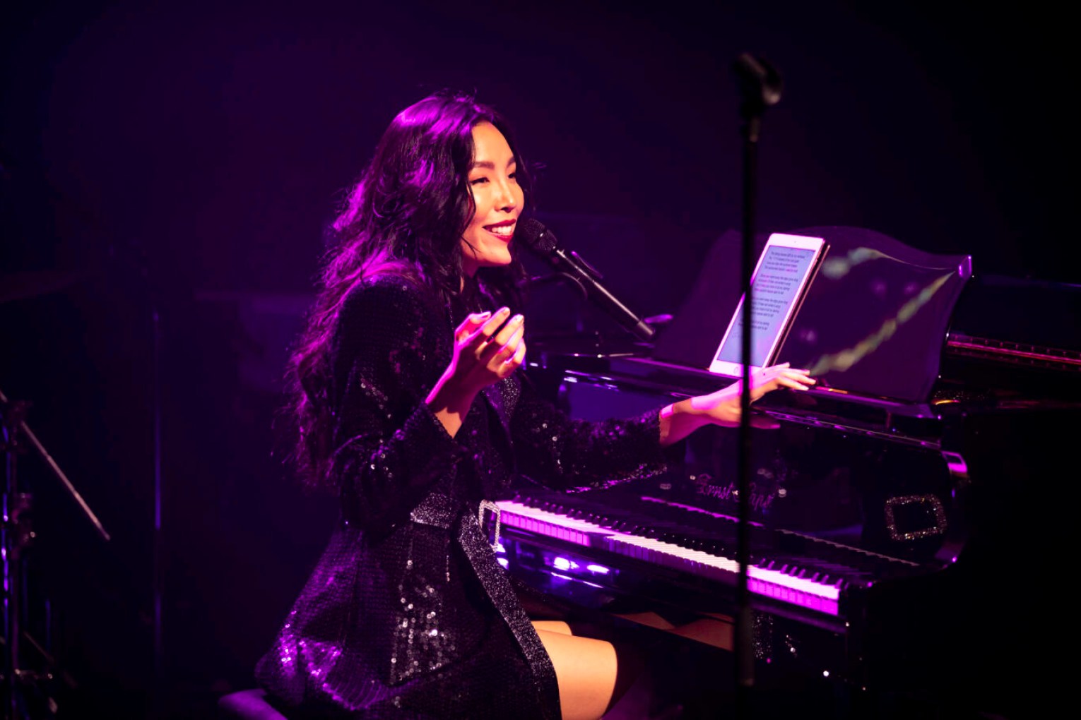 Brisbane singer Dami Im is one of the performers in Eurovision On Tour.