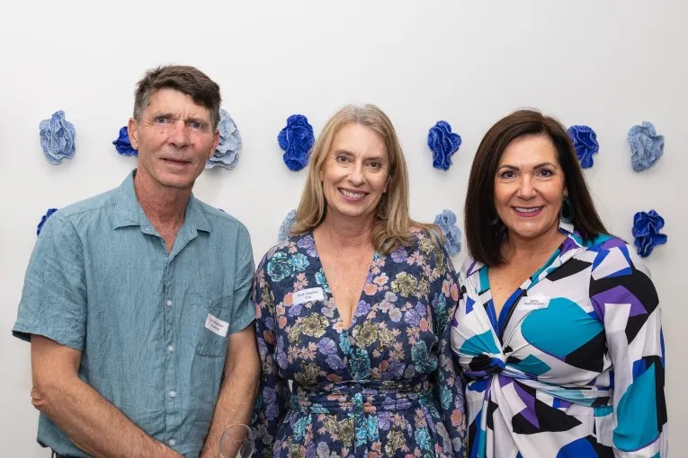 Dr Stephen Muecke, Prof Joanne Cys and Jane MacFarlane. Photo: Sia Duff