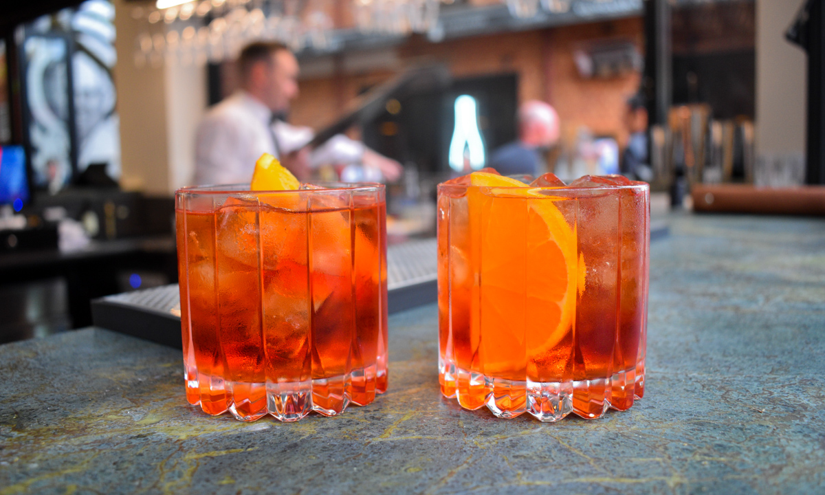 Enoteca's negroni. This picture: Helen Karakulak/CityMag