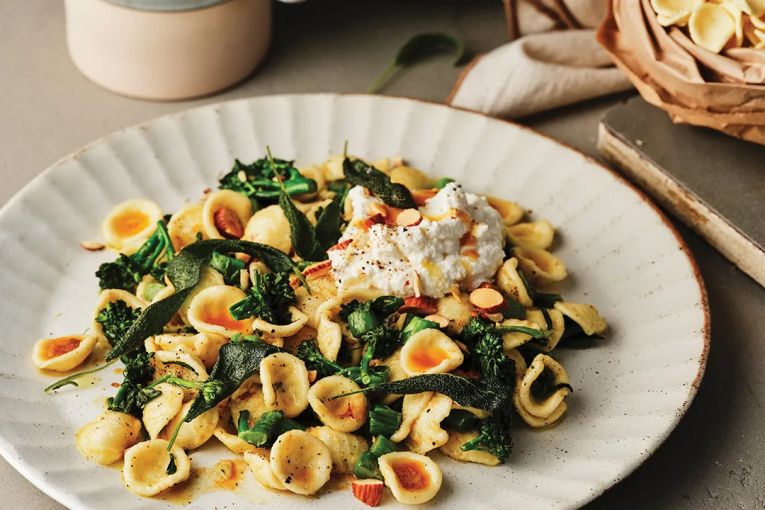 Thumbnail for Orecchiette with broccolini, ricotta & brown butter