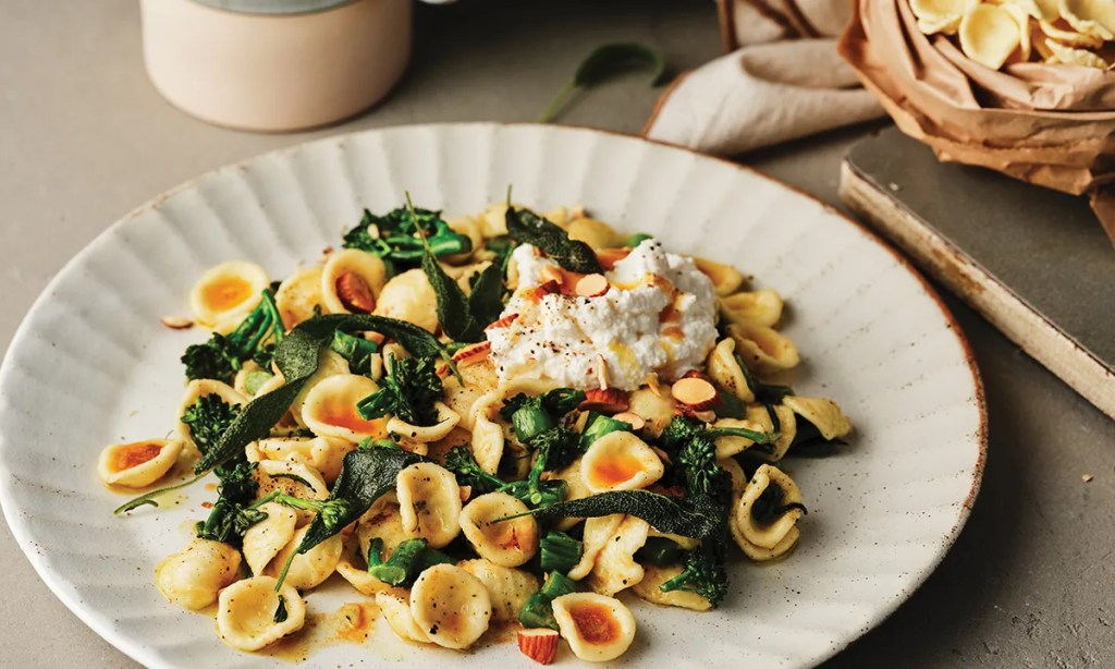 Thumbnail for Orecchiette with broccolini, ricotta & brown butter