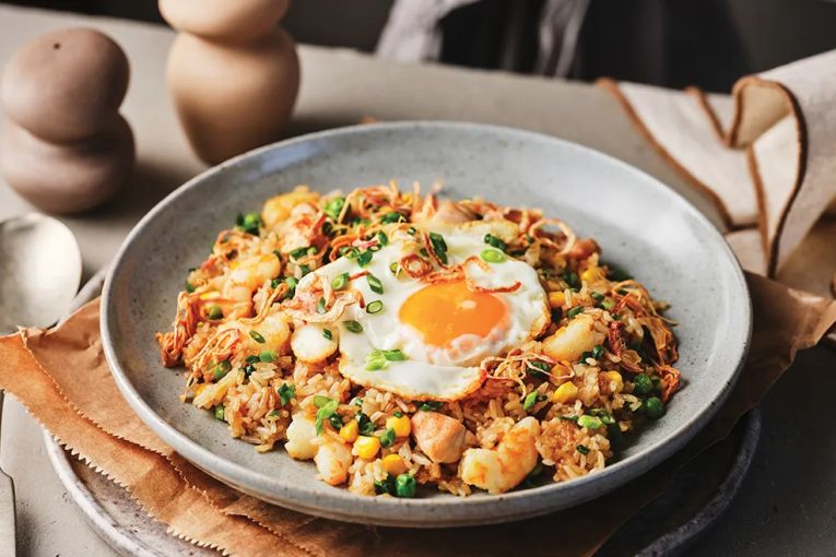 Thumbnail for Chicken & prawn fried rice