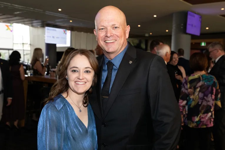 Jasmine Osborne and Darren Shaw. Photo: Andrew Beveridge