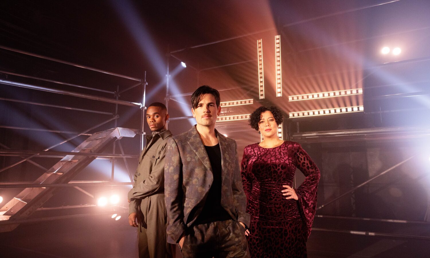 Javon King, Michael Paynter and Mahalia-Barnes will star in the resurrected rock opera Jesus Christ Superstar. Photo: Juliet Taylor