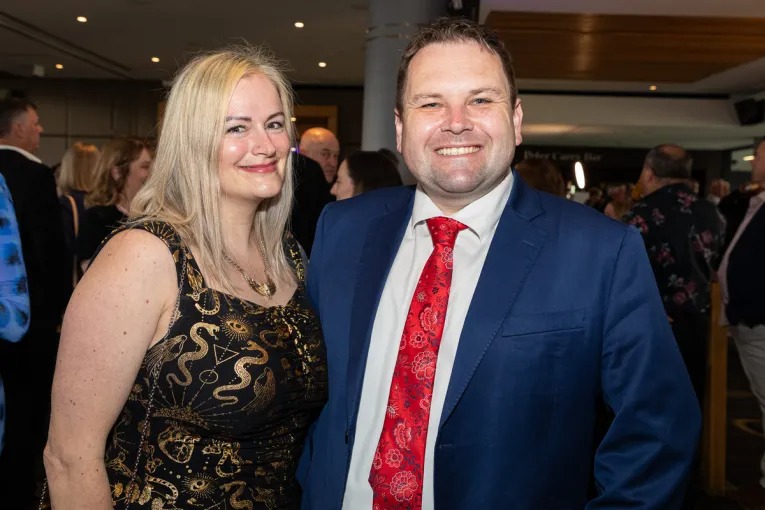 Jodi White and John Fulbrook. Photo: Andrew Beveridge