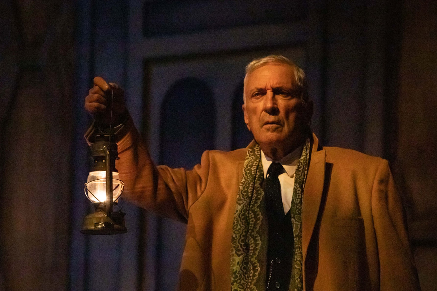 John Waters as Arthur Kipps in 'The Woman in Black'. Photo: Justin Nicolas / supplied