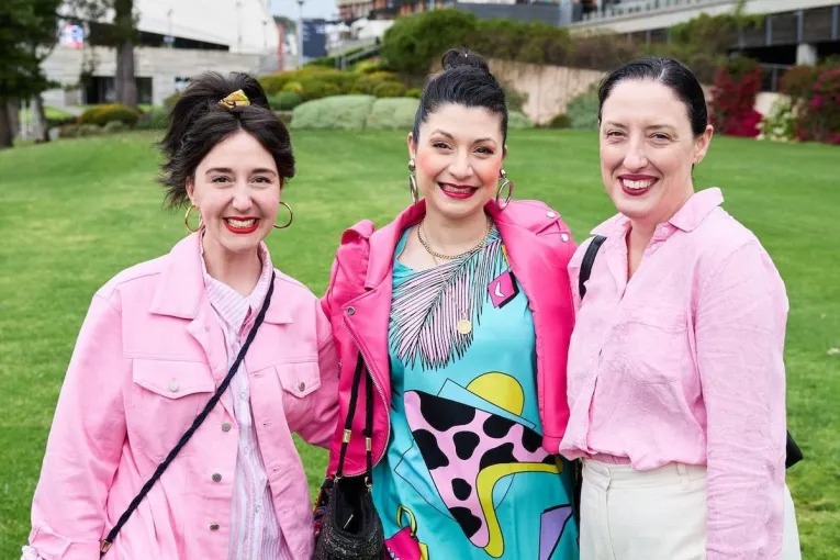 Julie White, Stavroula Adameitis and Jennifer Kalionis