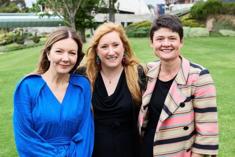 Tracey Le Cornu, Merinda Edwards and Sarah Langley