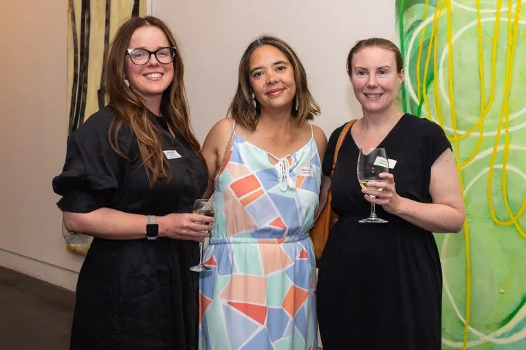 Madeleine Harland, Rosanna Dawes and Joanne Duncan. Photo: Sia Duff