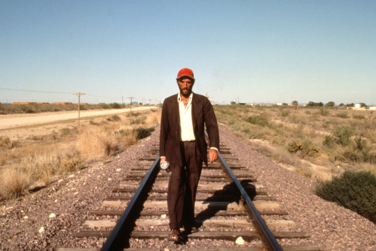 Harry Dean Stanton stars in Paris, Texas, directed by Wim Wenders and re-released as a 4K restoration by Madman for the film's 40th anniversary.