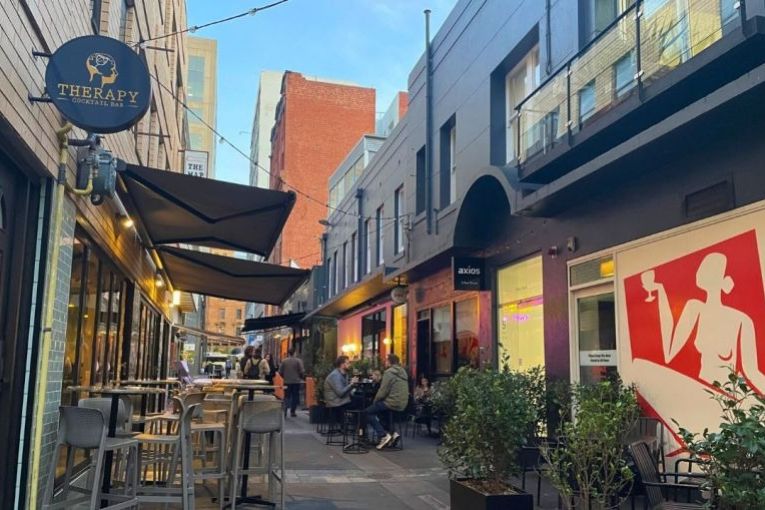 Thumbnail for Tight squeeze: Pedestrian and disability access issues in city laneways