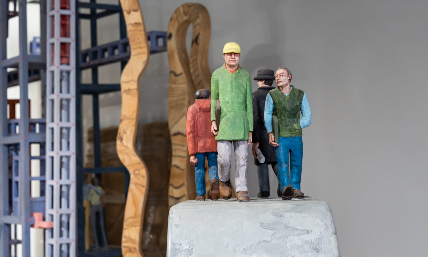 Stephen Hart's sculpture Still Moving III features in the exhibition Evidence of Scale IV, now showing at FireWorks Gallery in Bowen Hills.