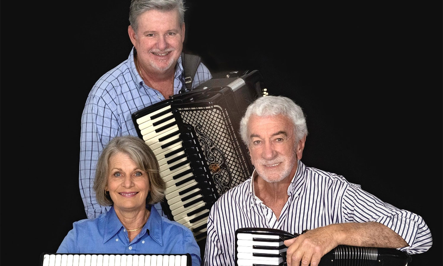 Fisarmonica Amici (Nerida Farmer, Bradley Voltz and John Cave) feature on Alexander Voltz's Stradella Suite composed for the stradella piano accordion.