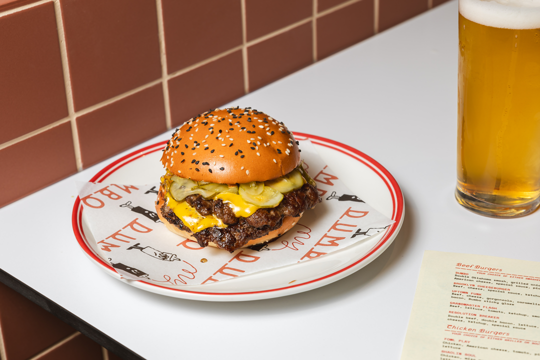 Thumbnail for The Red Hook crew opens 90s NYC-inspired burger bar DUMBO at Portside Wharf