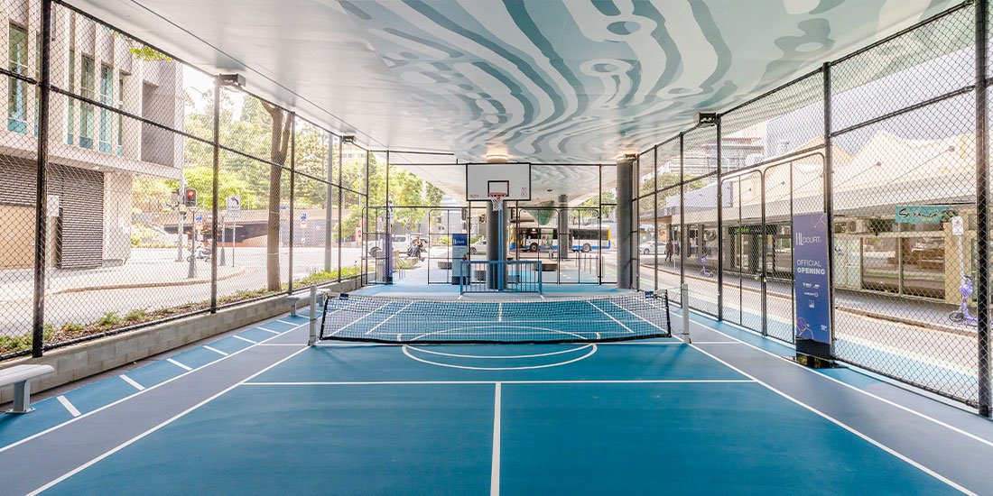 Thumbnail for A hidden sports court is now open in the heart of Brisbane City