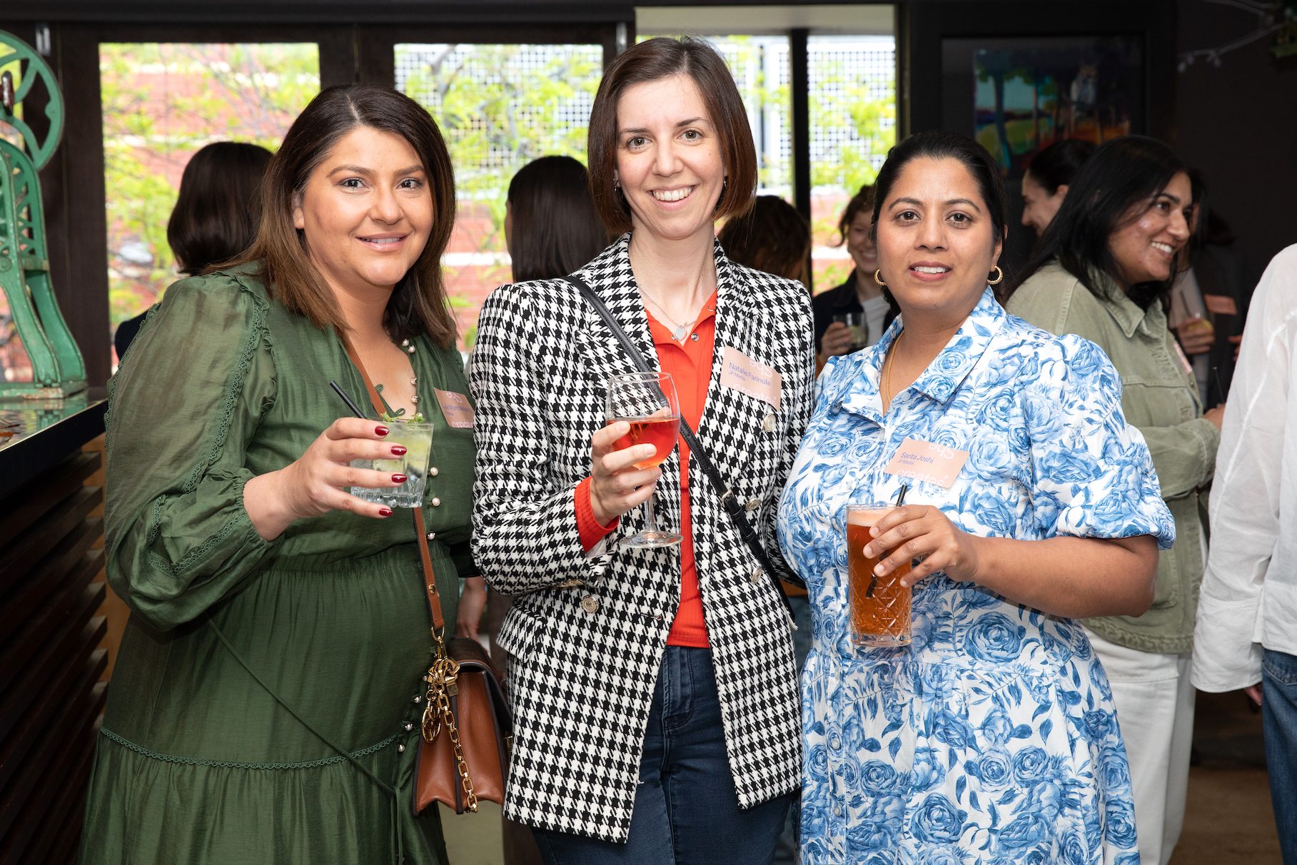 Kylie Munchenberg, Natalie Farinola and Sarita Joshi