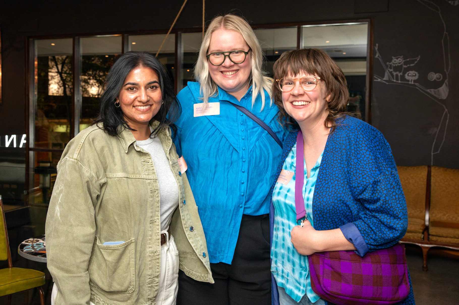 Nareen Jandu, Kellie Cambell Illingworth and Bri Hammond