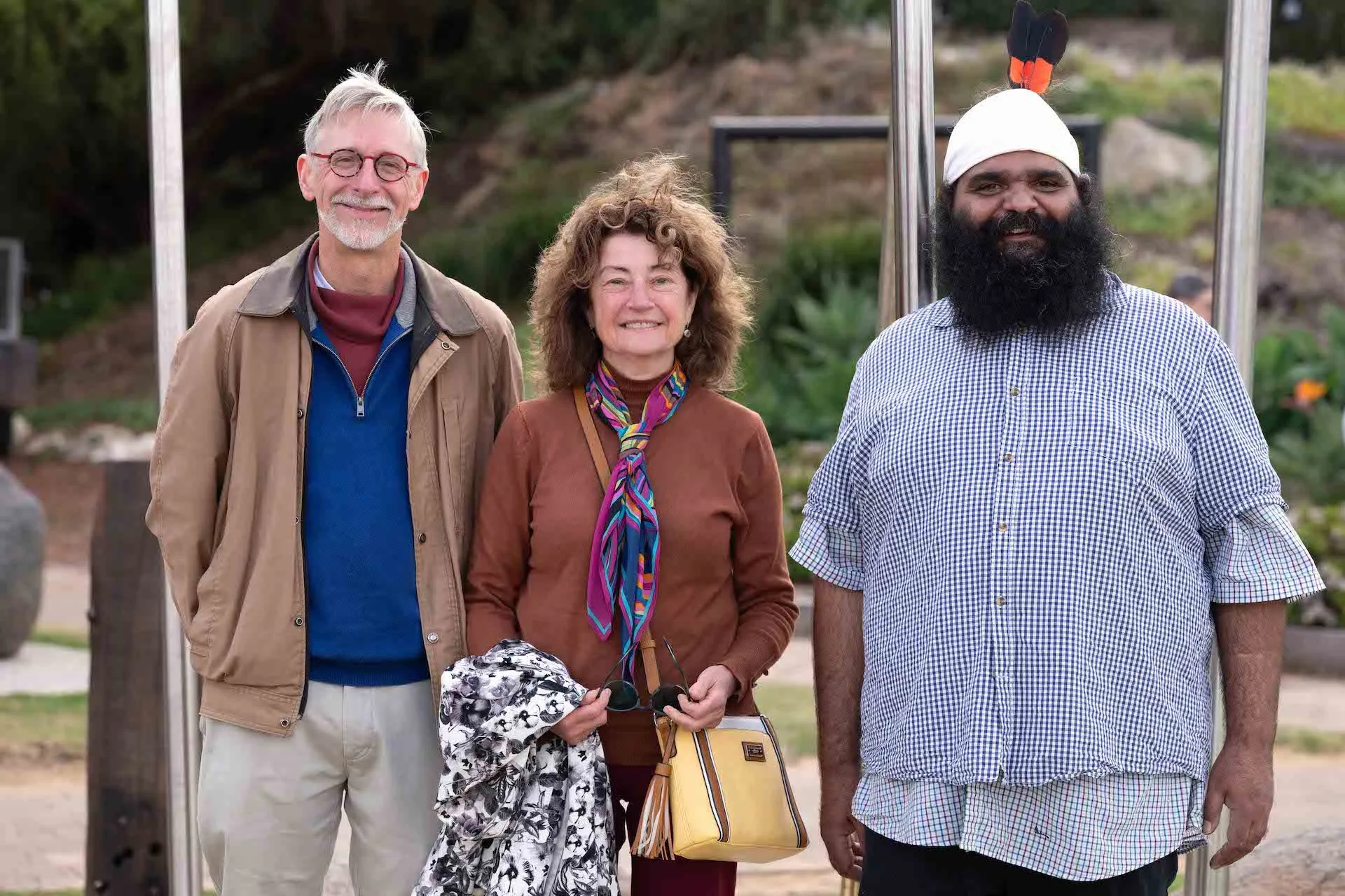 Richard Jasek, Bernice Devereaux and Cedric Varcoe