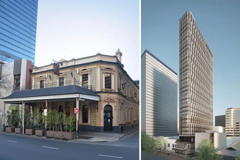 Thumbnail for Last drinks for heritage city pub under 33-storey student tower plan