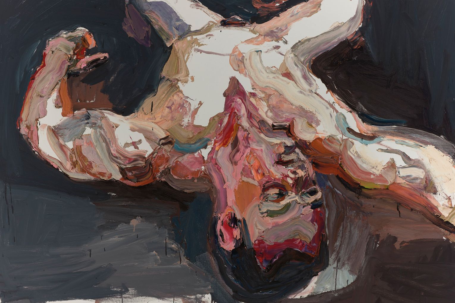 Ben Quilty's powerful painting Trooper M, after Afghanistan, features in a new exhibition of the artist's work at Jan Murphy Gallery.