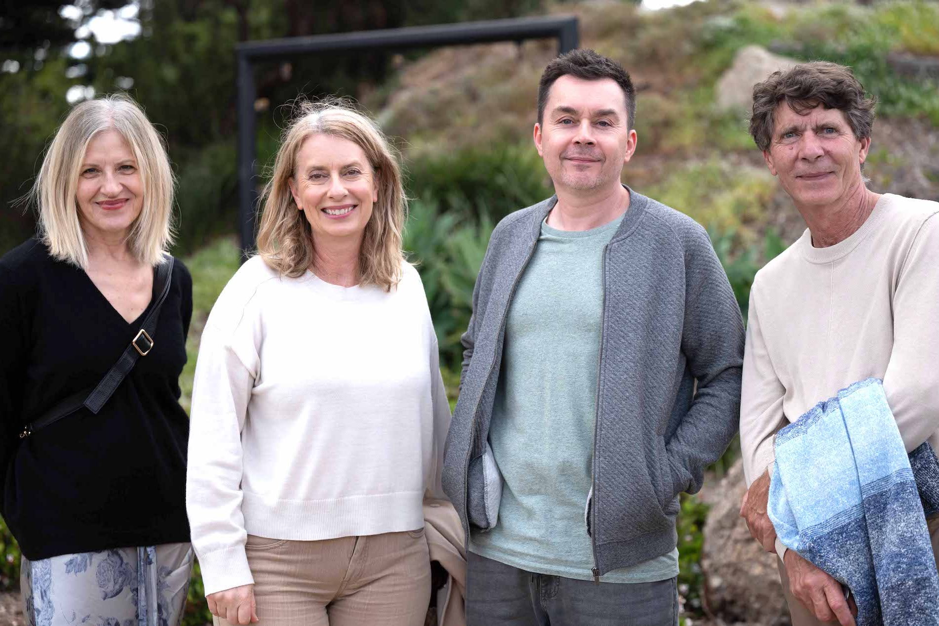 Associate Professor Veronika Kelly, Professor Joanne Cys, Professor Craig Batty and Dr Stephen Muecke