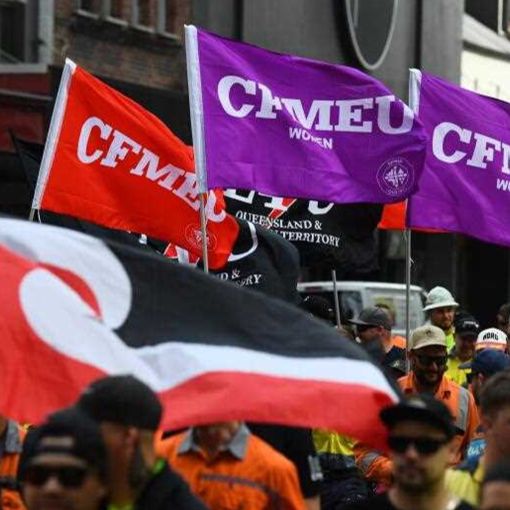 Thumbnail for CFMEU called ‘hotline’ to safety boss over toilet spray, probe told