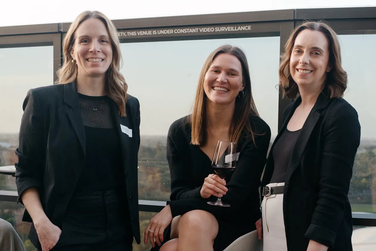 Doreen Iliopoulos, Imogen Hebart and Beth Hewett