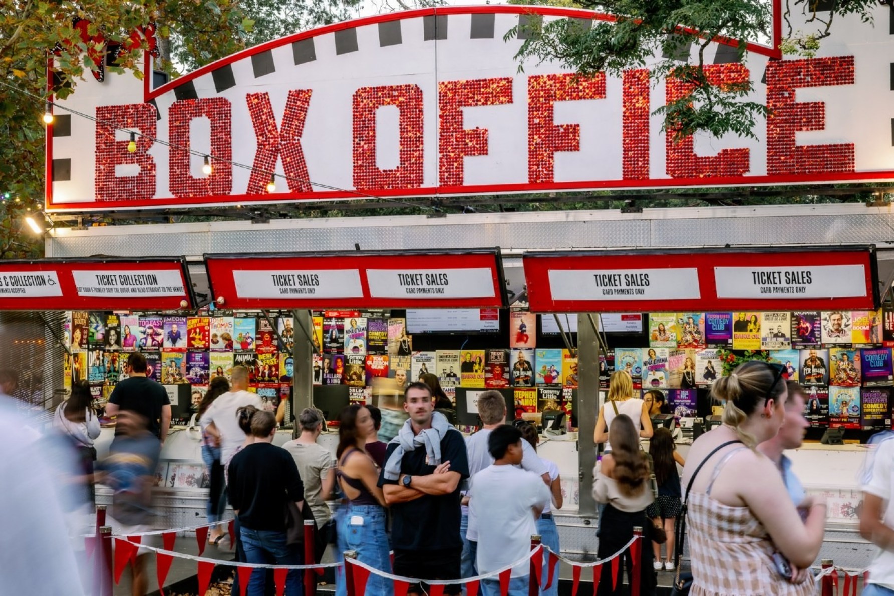 Garden of Unearthly Delights box office. Credit: Jacinta Oaten