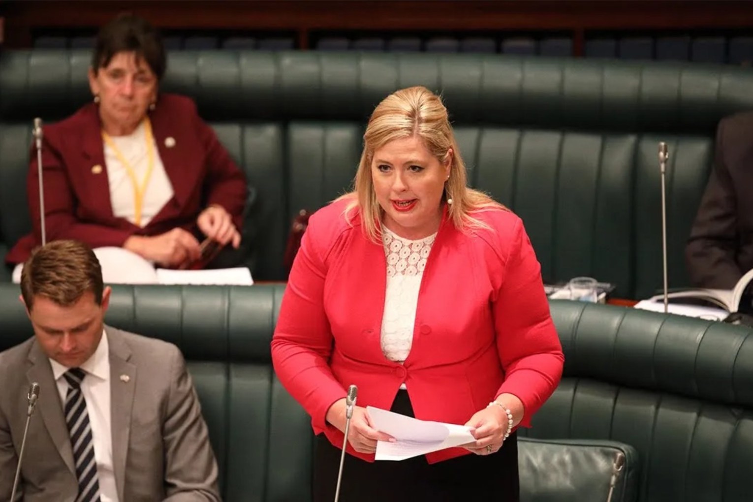 Minister for Women and the Prevention of Domestic and Family Violence Katrine Hildyard. Photo: Tony Lewis/InDaily.