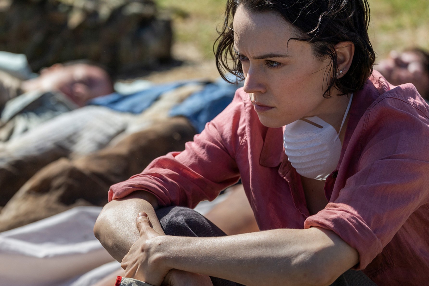 Daisy Ridley stars in 'We Bury the Dead'.