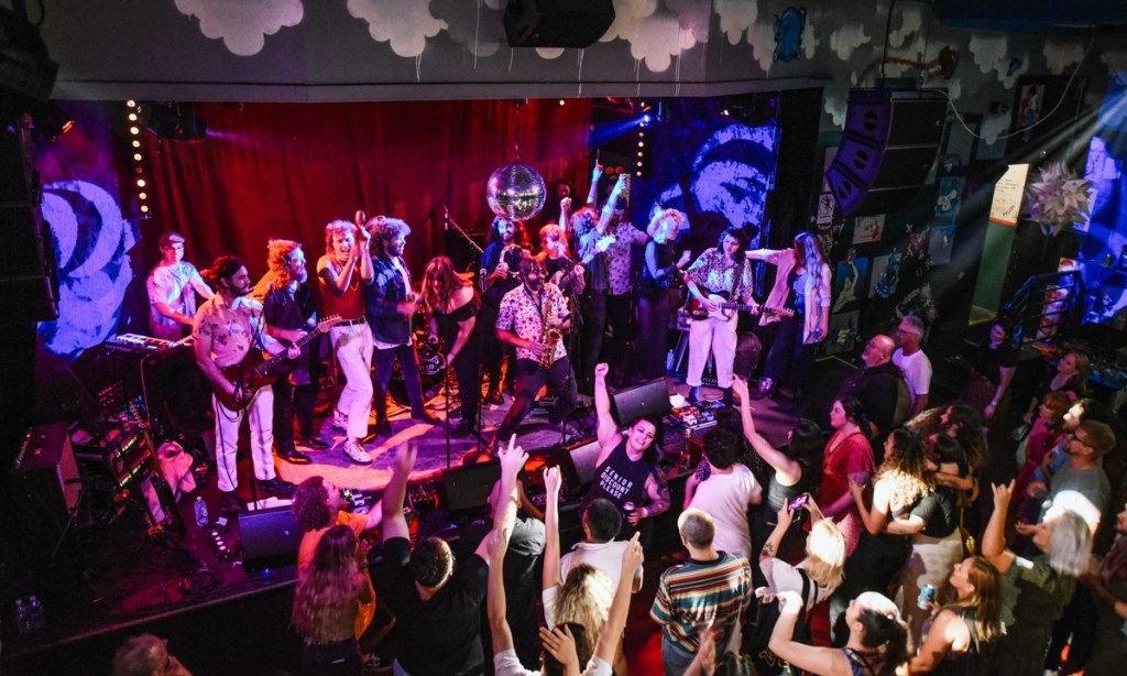 Live music at Hindley Street venue, Jive. Picture: Jack Fenby