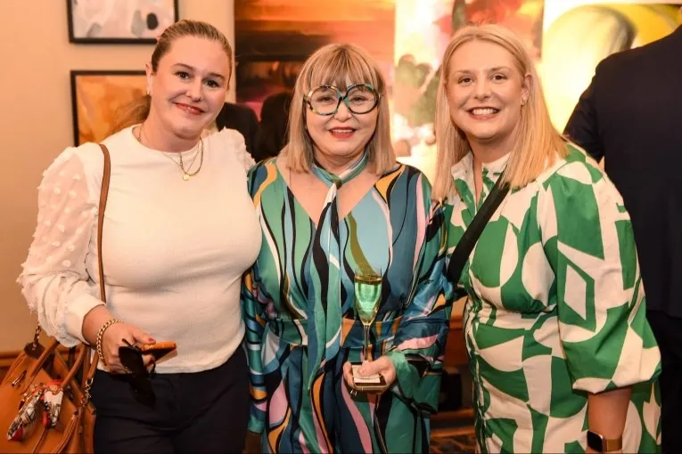 Laila Ferrier, Heather Croall and Kathryn Jensen