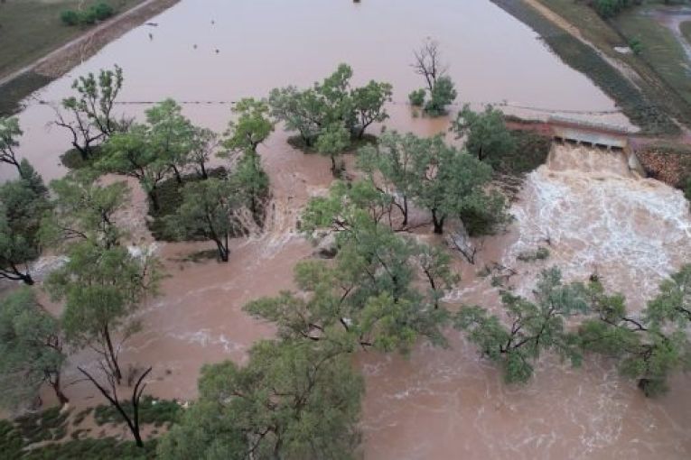 Thumbnail for Town struck by flash flooding after sudden deluge