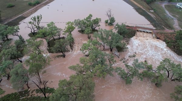 Thumbnail for Town struck by flash flooding after sudden deluge