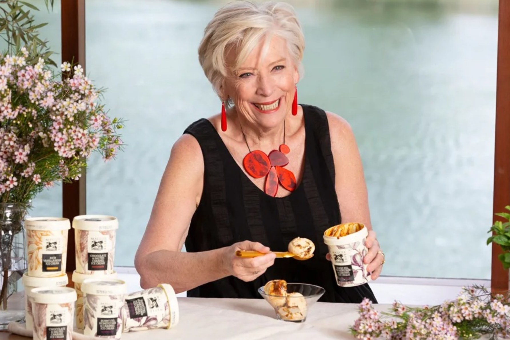 After looking to exit the dairy segment in 2022, Maggie Beer Holdings sees a bright future in South Australian milk, cheese and ice cream. (Image via Maggie Beer).