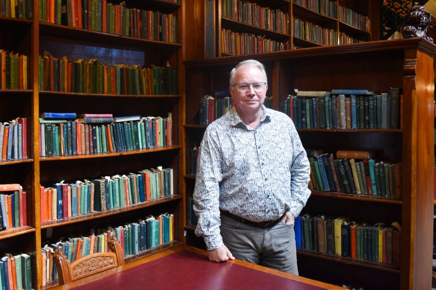 State Library Director Geoff Strempel