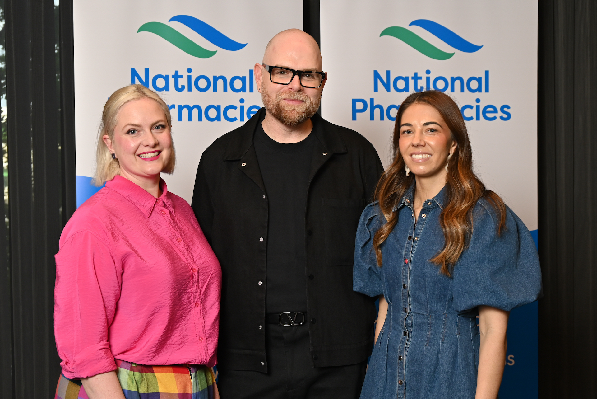 Delaney Lawrence, Simon Williams and Amy Giancola