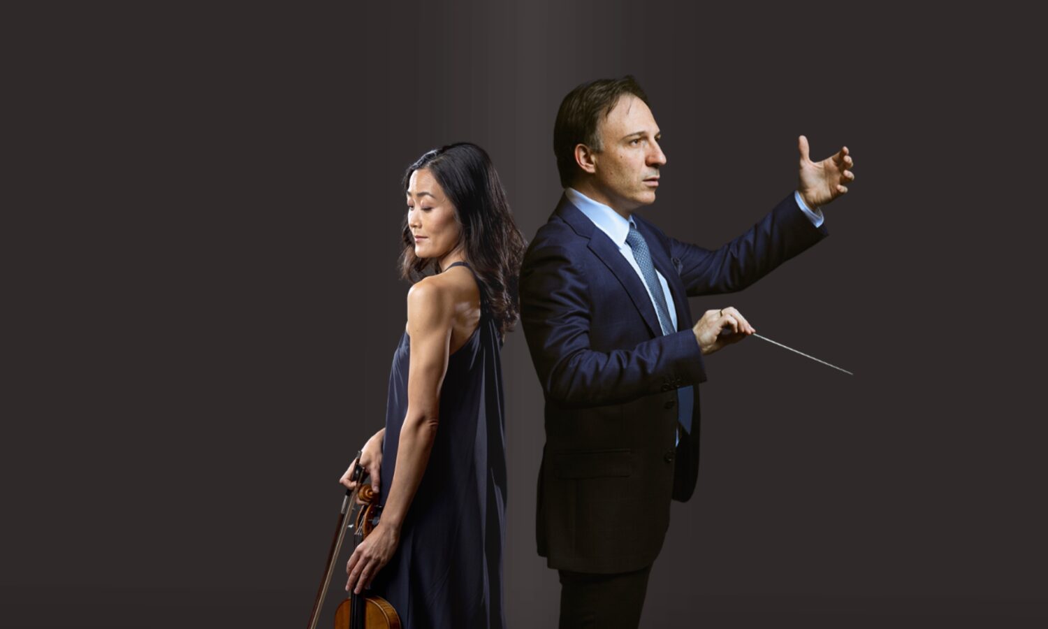 QSO concertmaster Natsuko Yoshimoto and chief conductor Umberto Clerici will be in the spotlight at the Season Closing Gala.