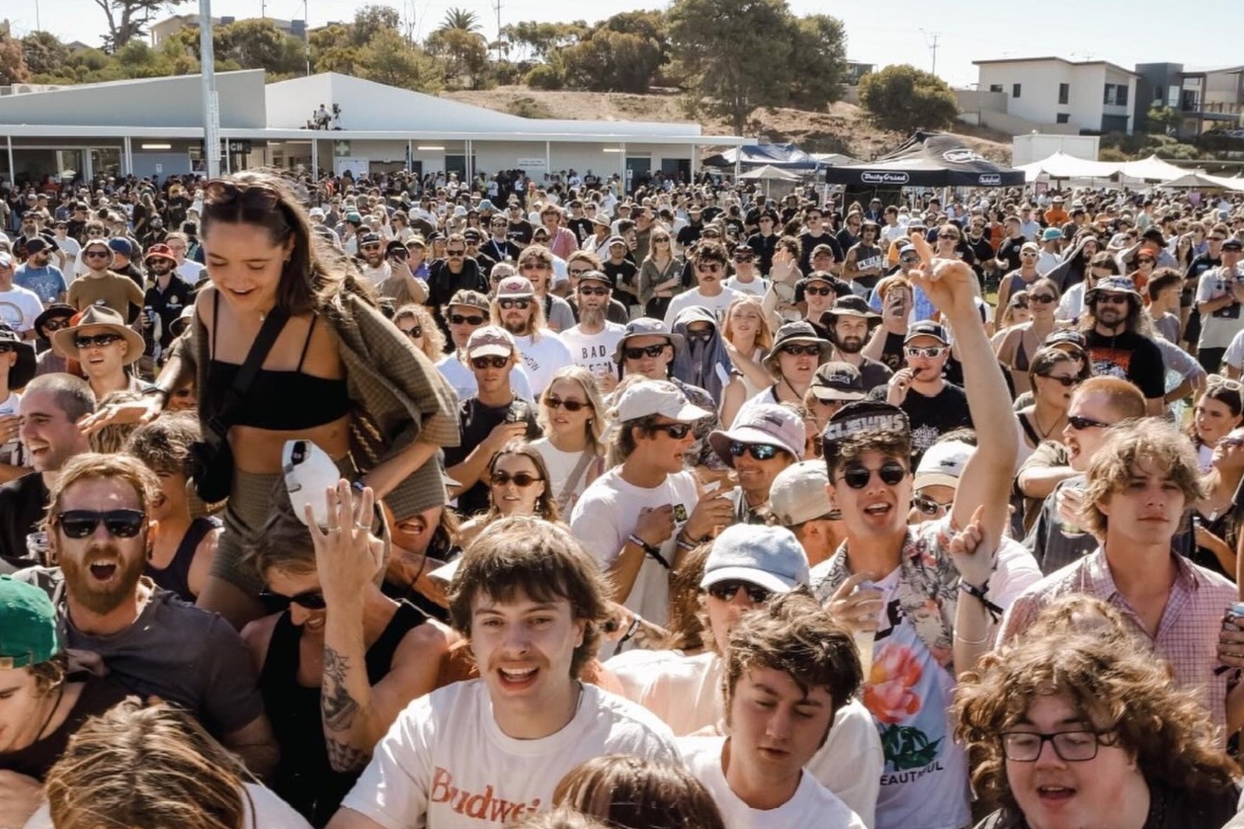 Music festival A Nice Day To Go To The Club was highlighted as a successful partnership between promoters and community groups. Photo: Daybed Records/Facebook.