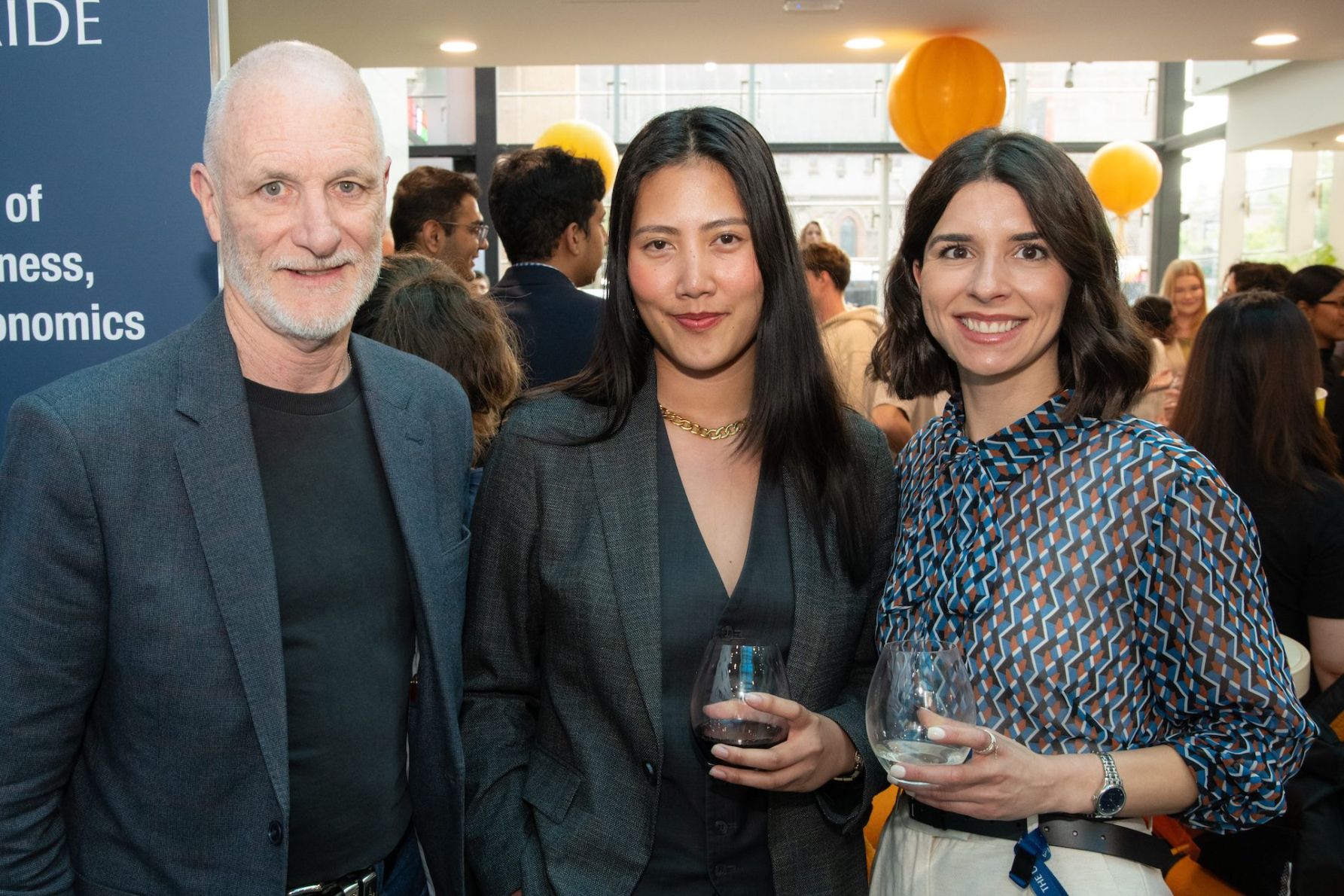 Paul Daly, Linda Phompak and Sabina Zeynalova