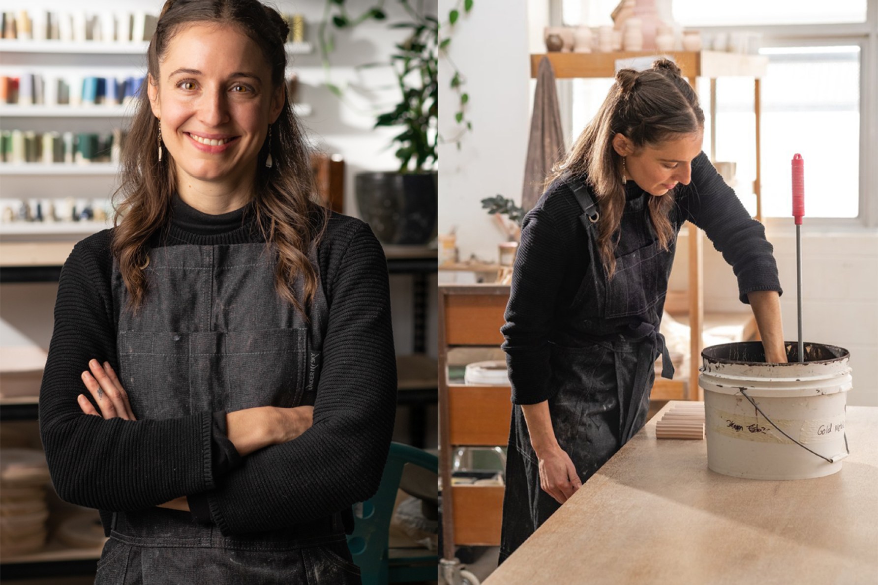 JamFactory ceramics studio manager Phoebe Kretschmer.