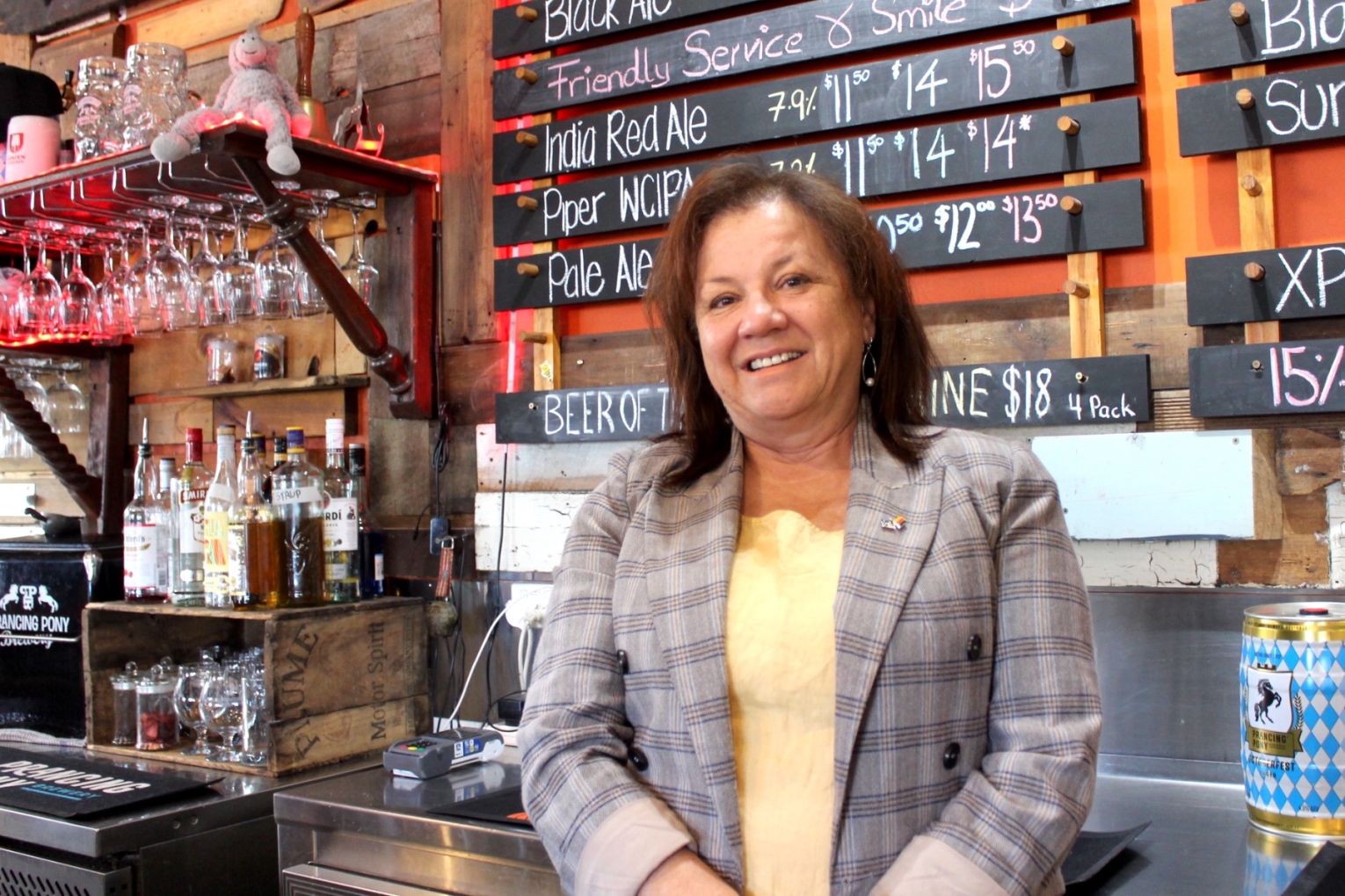 Prancing Pony co-founder Corinna Steeb. Photo: David Simmons/InDaily.